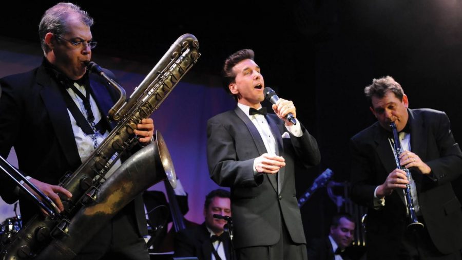Members+of+the+Gerswhin+Big+Band+perform+%E2%80%9CAmerican+Rhapsody%3A+The+Gershwin+Songbook%E2%80%9D+across+the+country.