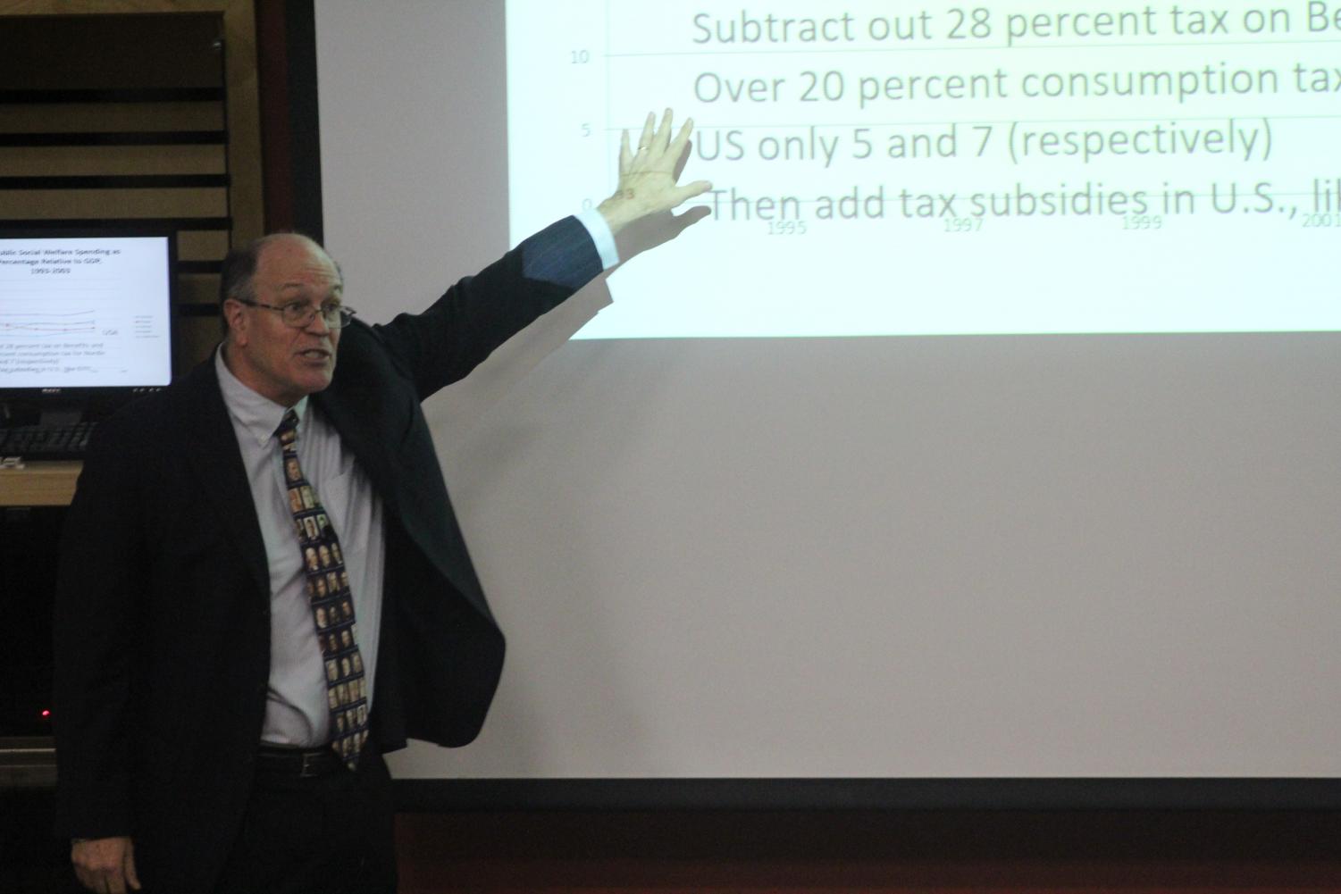 Price Fishback presented comparisons on welfare systems in the U.S. and the Nordic countries.