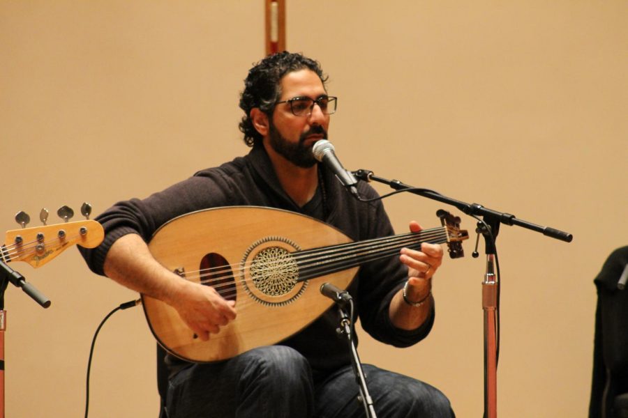 Ronnie+Malley+plays+the+oud+and+is+the+primary+vocalist+for+Lamajamal.