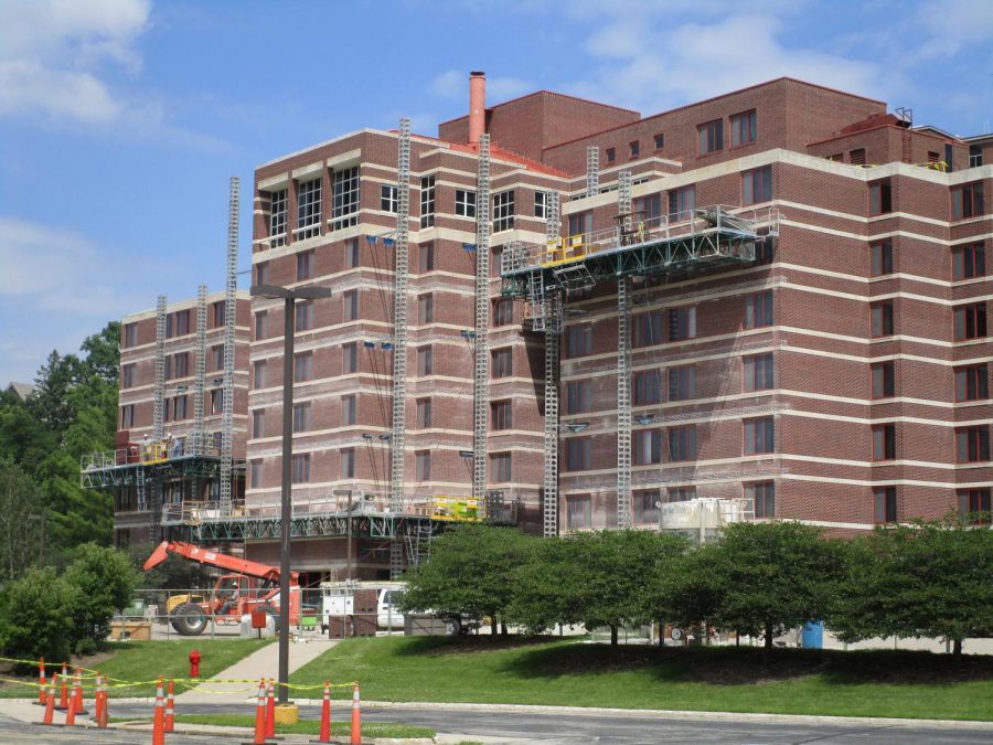 Farwell+Hall+and+Larsen+Hall+faced+moisture+problems+that+required+maintenance.