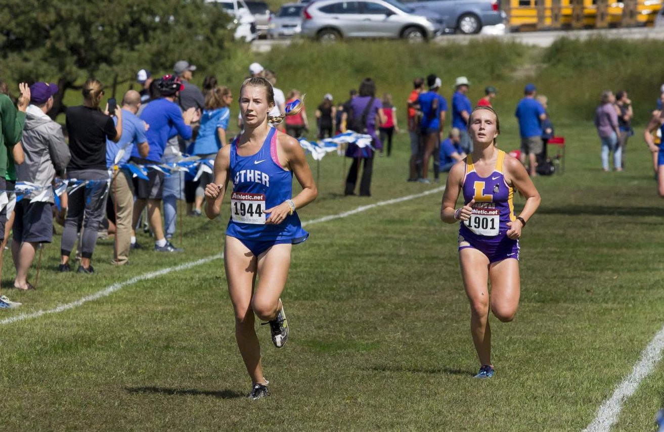 Katherine Hoffman (‘20) placed 21st in the women’s collegiate cross country race at the 46th annual All-American Invitational on Saturday, Sept. 8.