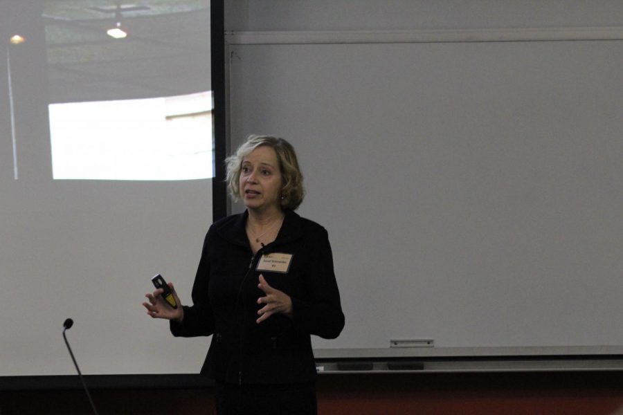 Sissel+Schroeder+%28%2783%29+spoke+on+her+anthropological+and+biological+research+into+ancient+Native+Americans+and+their+relationship+to+changes+in+climate.
