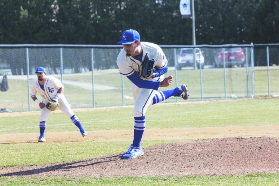 John Colucci III (‘22) was named A-R-C Male Athlete of the Week after pitching the second game of a double-header against Wartburg on May 2.