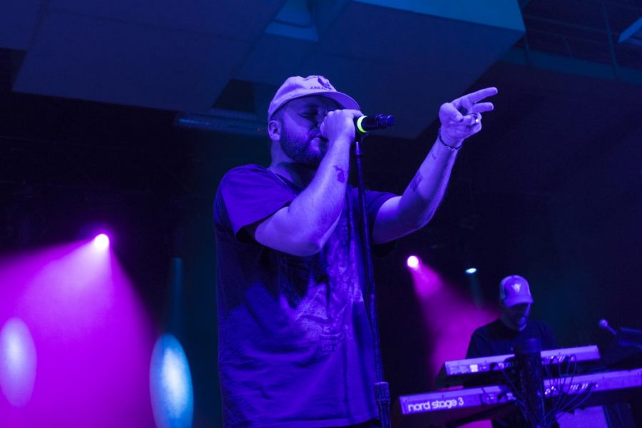 Quinn XCII performs for the call concert in Regents Center. 