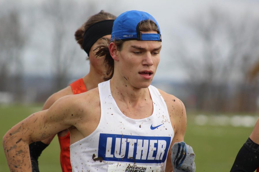 Tom Altier ('22) finished second at the meet.