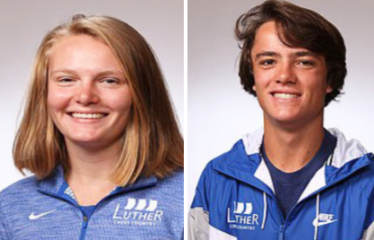 Vera Lindhorst (20) and Ian Kelly (23) will be competing next week at nationals.