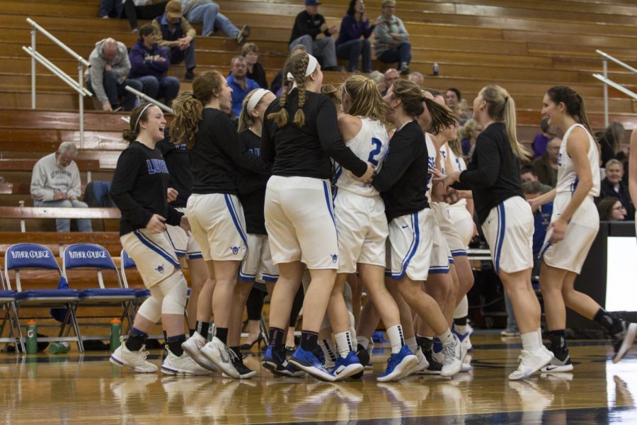 Luther College won an overtime contest against Coe College.