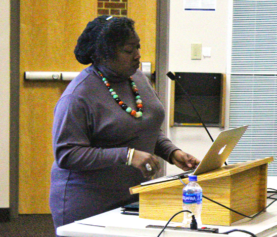 Terrion Williamsons lecture was sponsored by Africana Studies, College Ministries, the English Department, and the Diversity, Civility, and the Liberal Arts Institute. 