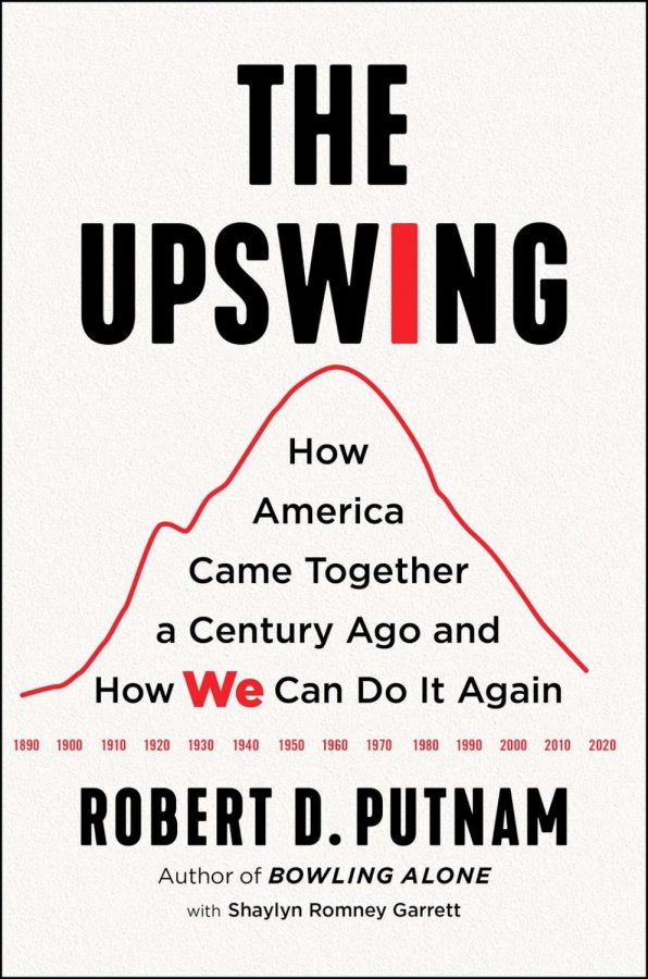 Cover of “The Upswing” that Lifelong Learners studied for this seminar. Photo courtesy of Amazon.