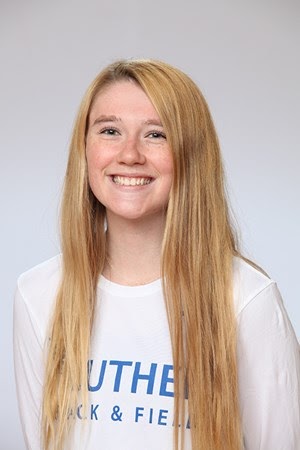 Rachael Luebbe (‘23) recently earned All-Central Region honors in the High Jump.