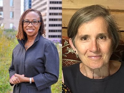 Sandra Henry (Left) and Susan Crate (right) will deliver lectures virtually during Climate Justice Week.