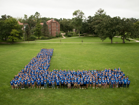 The Class of 2020 in their first year. (Photo by Will Heller 16)