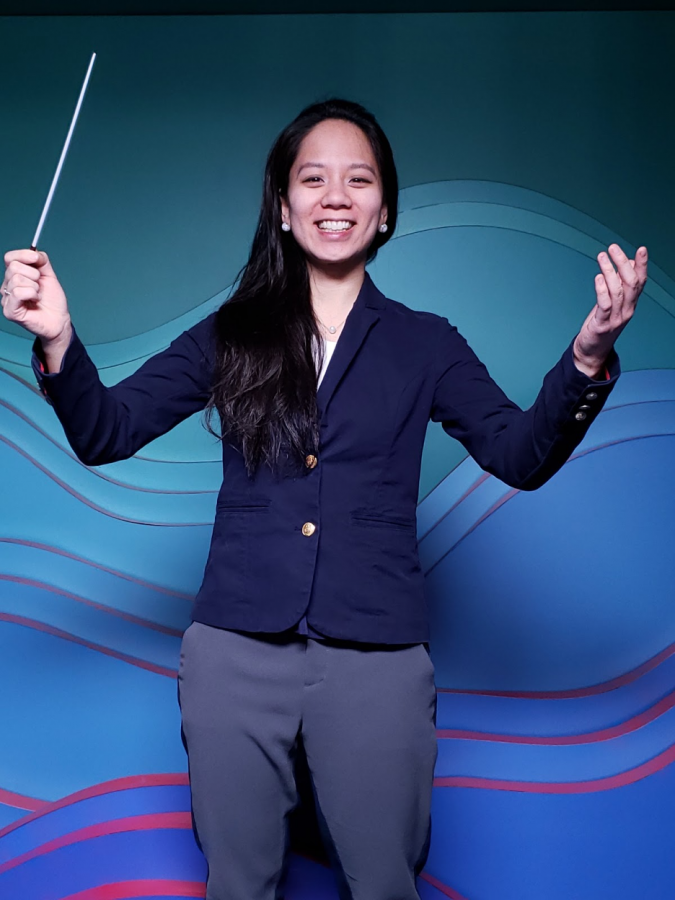 Dr. Adrianna Tam, professor of music theory and director of Aurora and Collegiate choirs at Luther.