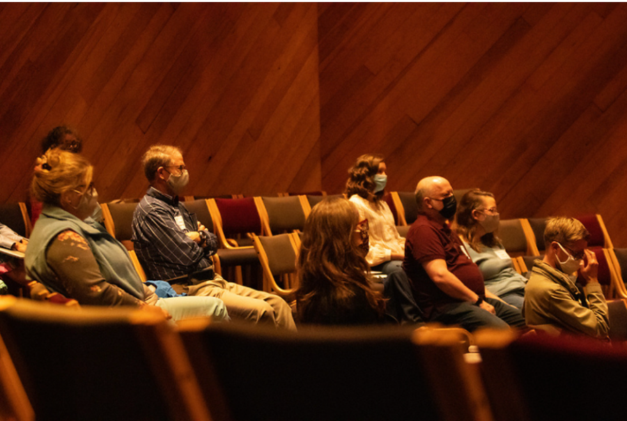 The Paideia Text and Issues Lecture Series are presented in the CFL Recital Hall. Photo courtesy of Photo Bureau