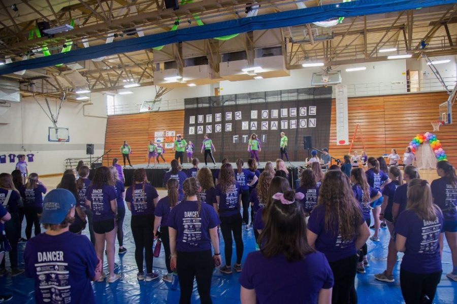 2019 Luther College Dance Marathon                                         Photo Courtesy of Photo Bureau 