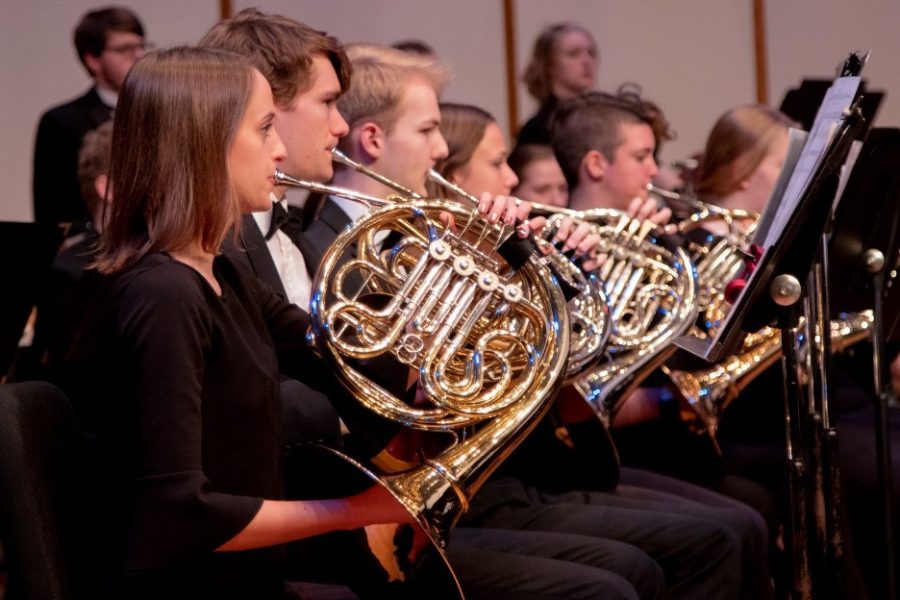 Concert Band Homecoming Tour, March 28. Photo courtesy of Lauren Schroeder (‘23).