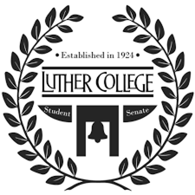 Luther College Student Senate Logo. Image courtesy of the Luther College Student Senate website.