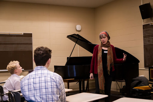 Professor Kathryn Reed was one of the many Luther faculty who were instructors at the Dorian Keyboard Festival on November 11 and 12. Photo courtesy of Luther College Photo Bureau.