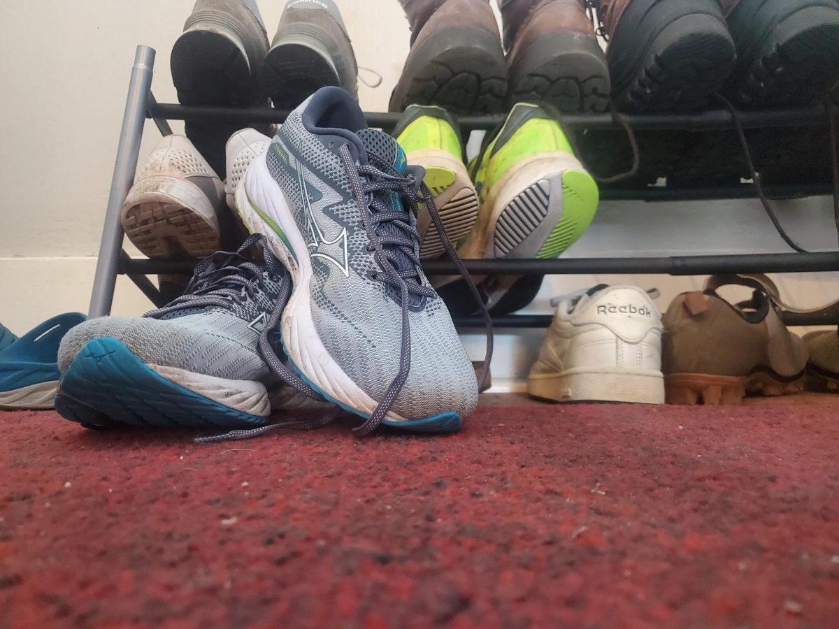 Sometimes the most difficult decision is putting on running shoes.